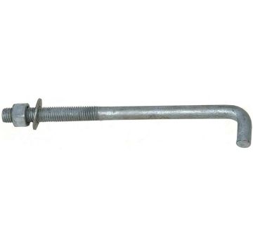 M6-M100 high strength bolt galvanized L-type anchor bolt foundation bolt