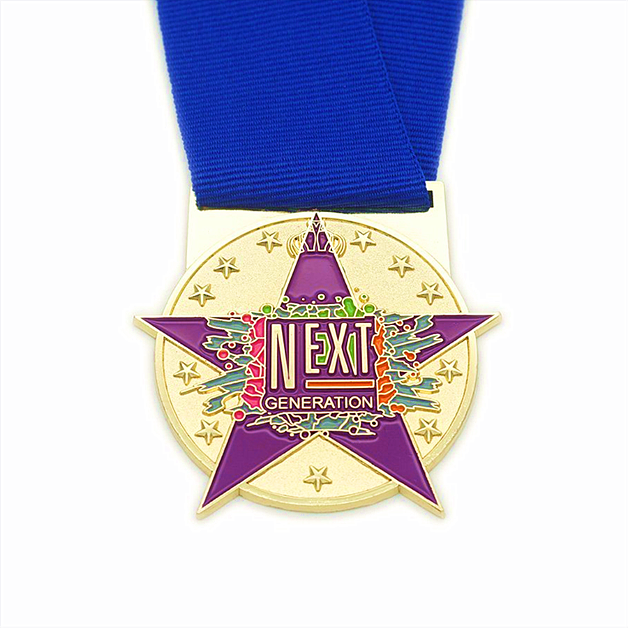 Enamel Star Medal