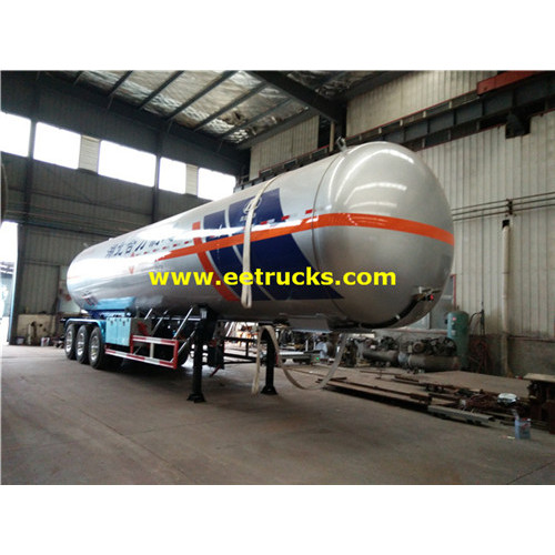 60 CBM 24MT LPG Semi-trailer Tankers