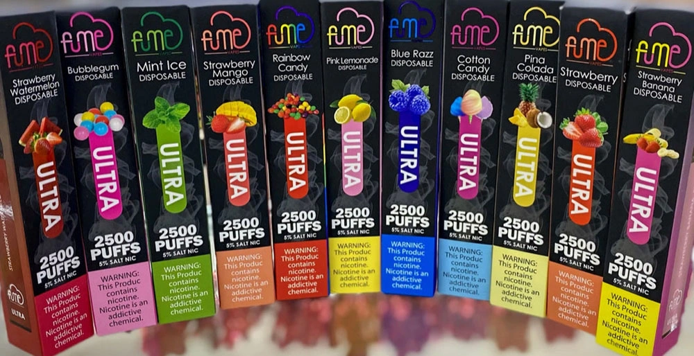 fumu vape Fumu Ultra Vape Mint Ice 2500. Mtengenezaji wa China