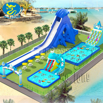 adult inflatable water park inflatable aqua park toys Inflatable Water Slide for Outdoor