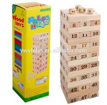 54 pcs wooden block puzzle
