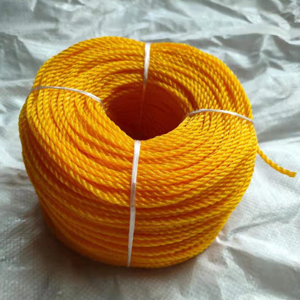 2mm pe nylon braided rope 3mm polyester yarn rope for trellis netting