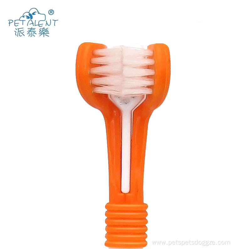 Pet dog teeth care products toothbrush set