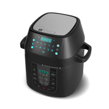 6L Digital Electric Pressure Cooker with Non-Stick Inner Pot and Rice Cook Function
