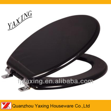 Yaxing mould MDF black and white toilet seat