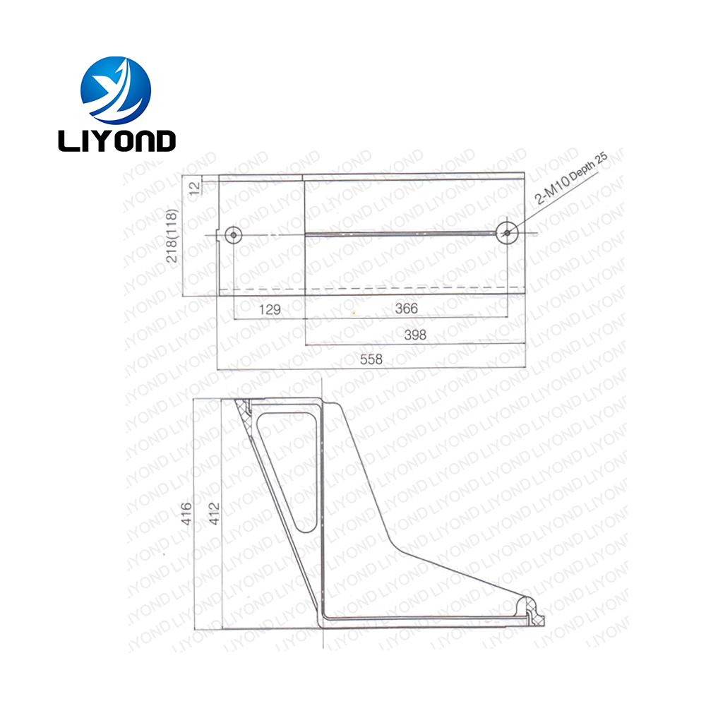 AB Type Epoxy Resin Insulation board match with 40.5kv contact box epoxy plate High Voltage Bending Plate