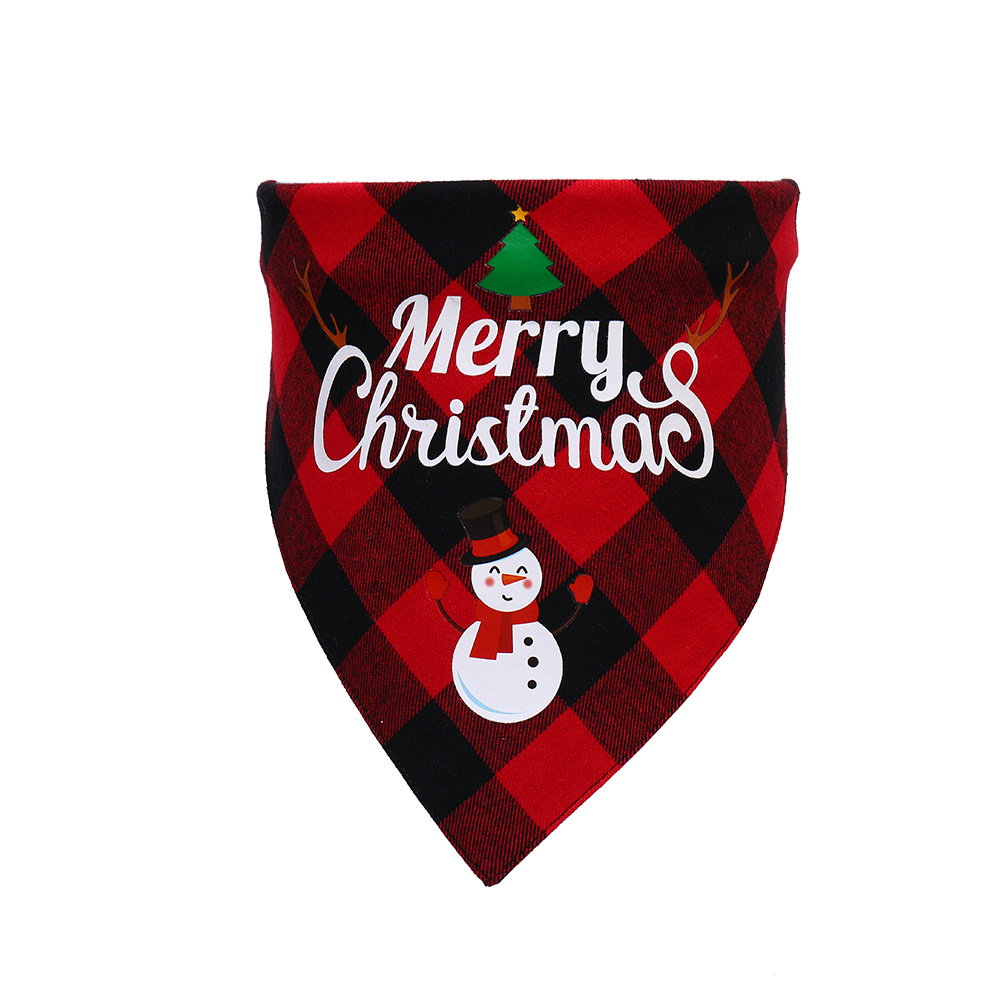 Pet Christmas Triangle Bandanas /Scarf Decorations