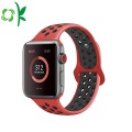 Warna Double terbaru Apple Watch Band silikon 42mm / 38mm