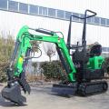 1.0ton micro retro mini excavator escavator mesin