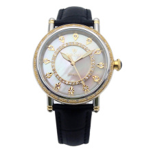 Relógios de pulso de jóias de jóias de pérolas personalizadas