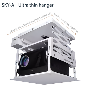 Hidden type Motorized Projector Mount