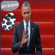 4 holes shinny black custom tagua corozo fancy ladies brand button