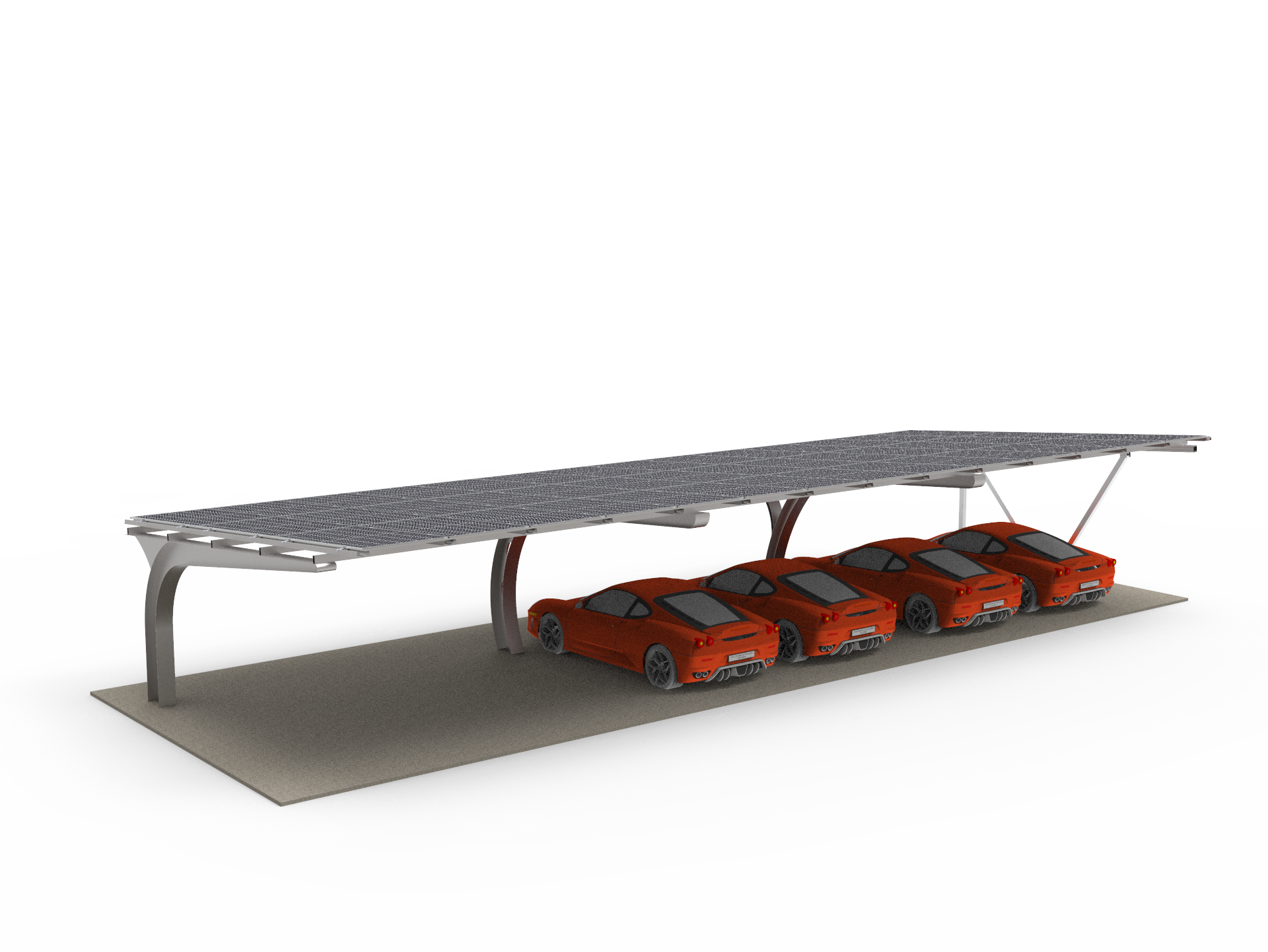 Garagem Solar Solar Carport