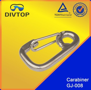 Metal accessory clip 8*80mm carabiner