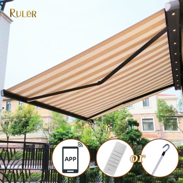 6m Motorized Retractable Awning Canopy