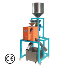 Vertical Free Fall Plastic Pellets and Metal Separator Machine