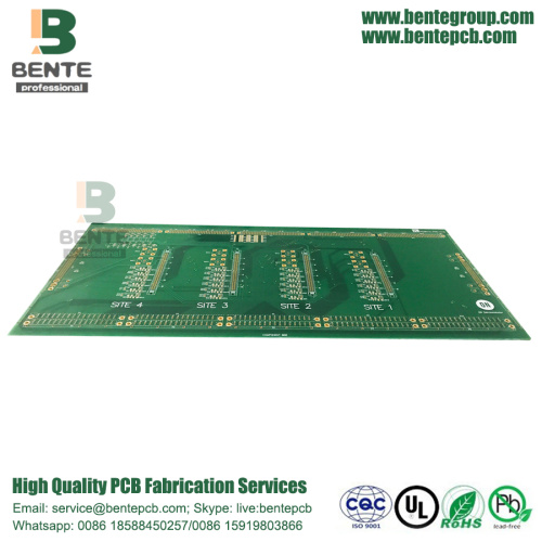 Quickturn PCB 4 Layers PCB FR4 Tg135 ENIG 2u"