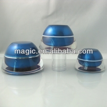 Hop selling Hand stand Pyramid acrylic cream jars luxury acrylic cosmetic jar acrylic jars with lids