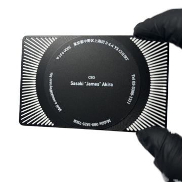 13.56 MHz NFC Metal Digital Business Card: The Future of Networking