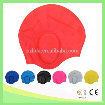 UNISEX ADULT CHILDREN SILICONE SWIM SWIMMING HATS CAPS