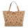 Eco friendly fashion tote bag crossbody handbag top handle shopping bag geometric tote bag for work