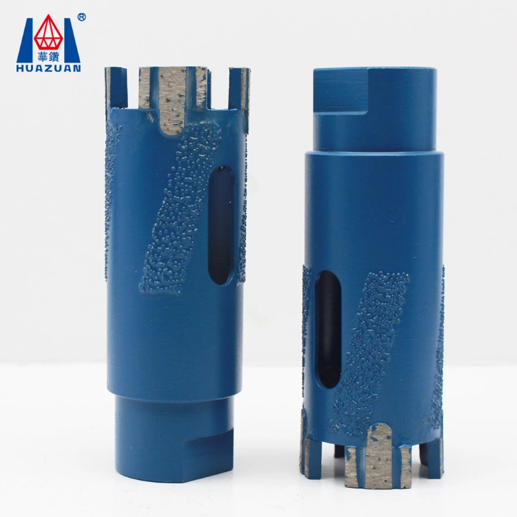 Vacuum Brazed Drilling Tool Dry Diamond Core Drill Bit