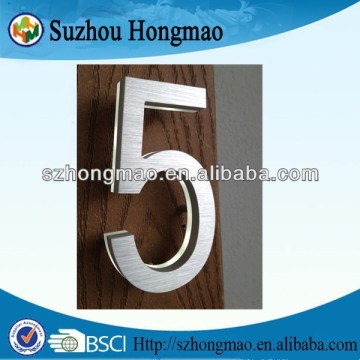 Led house number sign