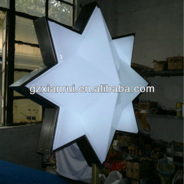 backlit sign outdoor