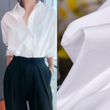 Pure Cotton White Designer Fabric - Breathable, Skin-friendly, and Versatile Wear