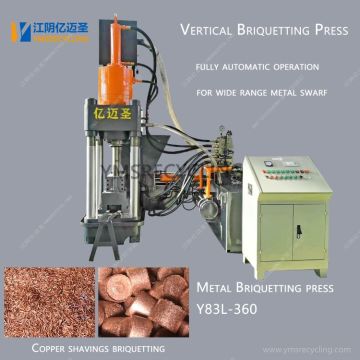 Metal Briquetting Machine for Copper Chips