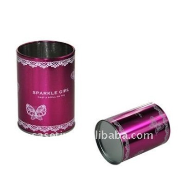 metal storage silver tins box case