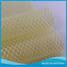 100%Polyester mesh fabric for laundry bag/polyester hexagonal mesh fabric