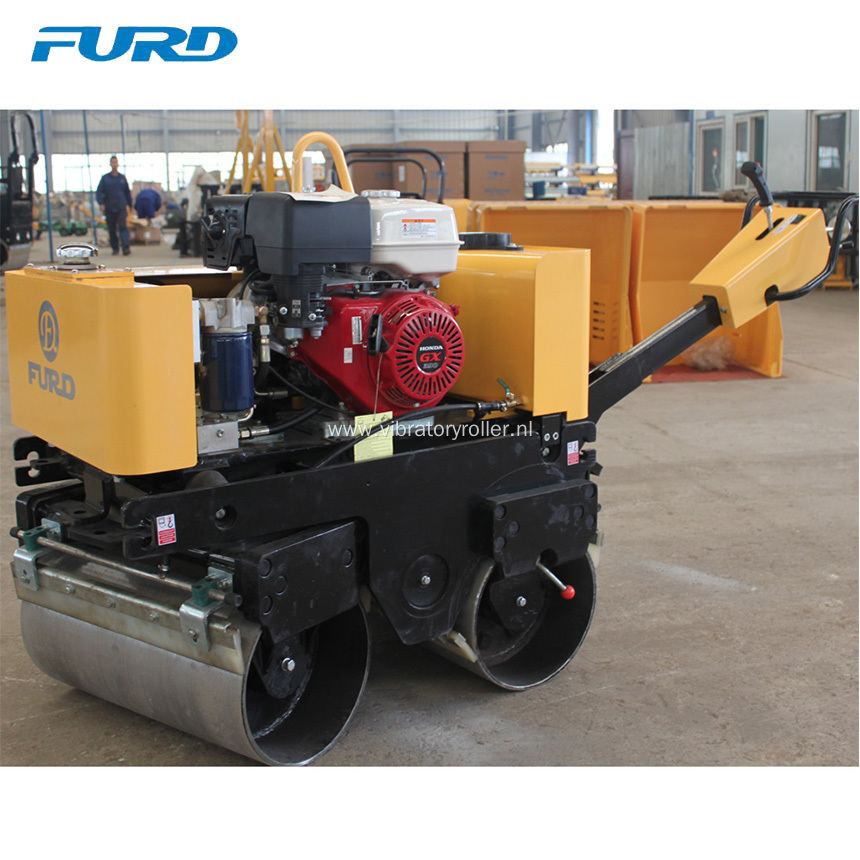 Double Drum Hydraulic Soil Compactor Asphalt Road Roller