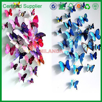 3D Butterfly Blue and Purple Stickers Making Stickers Wall Stickers Crafts