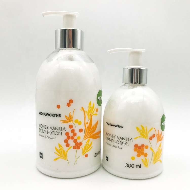 Wholesale lady moisturizing 2pcs body lotion hand cream set