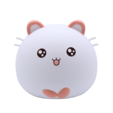 Silicone Cute Cat Jellyfish Night Light