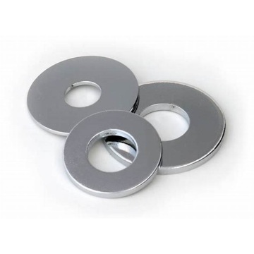 304 Stainless Steel 1-1/4"in. Zinc-Plated Cut 1/2" Stainless,  Outside Diameter Flat Washer