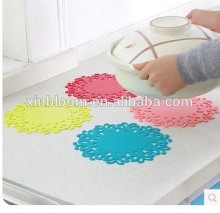 cheap round bamboo tabledining coaster,17cm slide-proof rug, ow price place mat