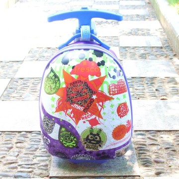 Scooter Luggage Bag Kids Plastic Suitcase