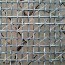 Crimped wire mesh panel