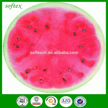 100% cotton terry towel round extra large beach towel watermelon