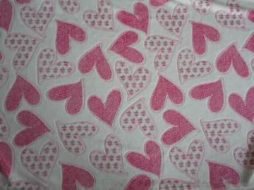 Embossed coral fleece baby cloth fabric