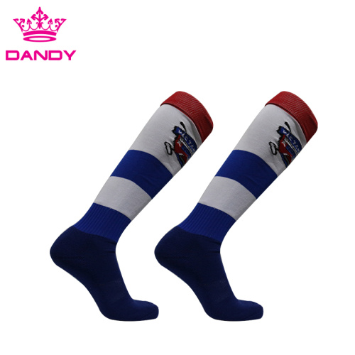 Chaussettes de football longues de compression personnalisées