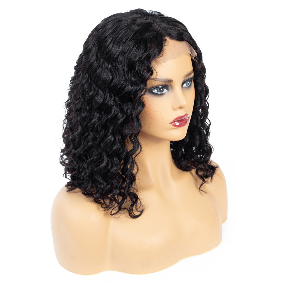 Human Hair Lace Front Wig Closure Wigs for Black Brazilian Front Natural Mink Women Wholesale Swiss Lace Wigs