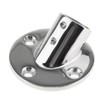 45 Degree Stainless Steel Round Base