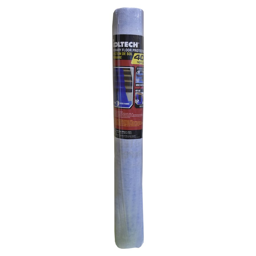 Toolway Blue дишащ временна подложка за защита на пода