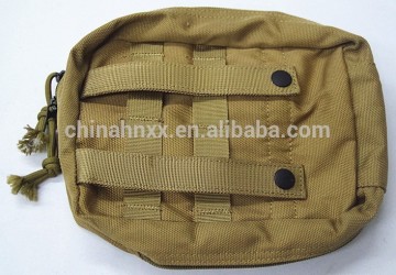 khaki military tactical medic pouch bag