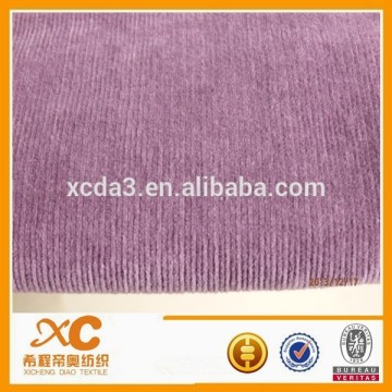 corduroy fabric gold quality with cotton spndex fabric material