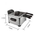 Non Stick Enamel Electric Deep Fryer